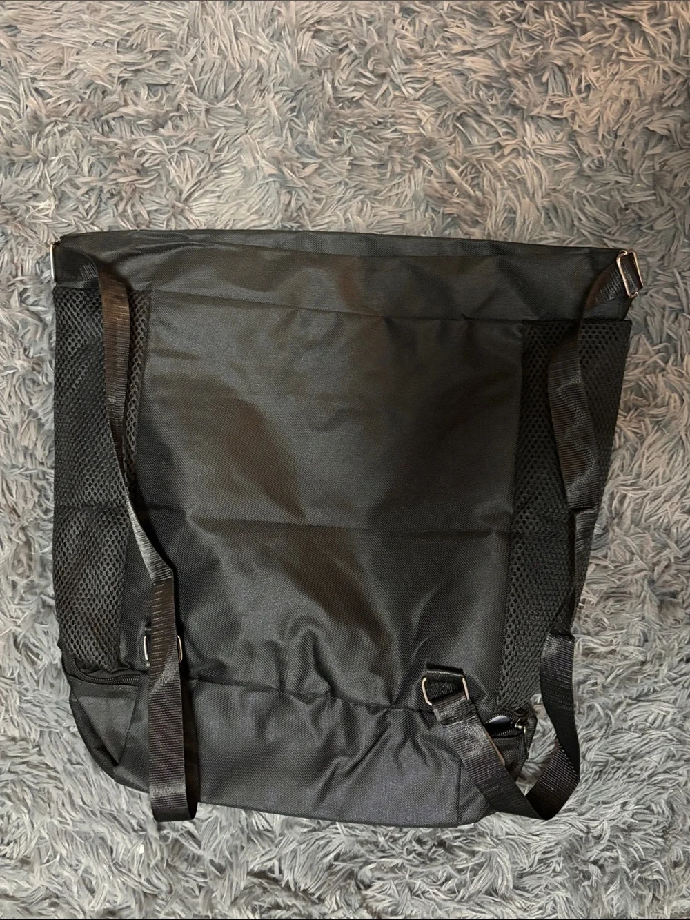 Black Backpack Drawstring cooler bag Nwt